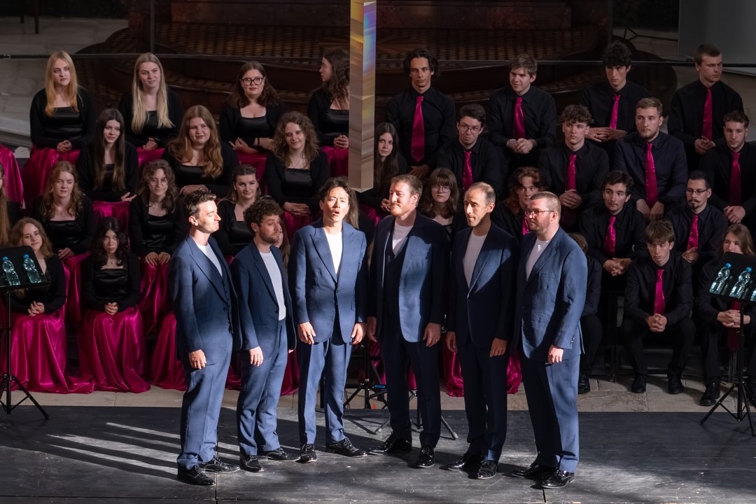 Smetanova Litomyšl: The King's Singers, 26. června 2025, Piaristický chrám Nalezení sv. Kříže, Litomyšl (zdroj Smetanova Litomyšl)
