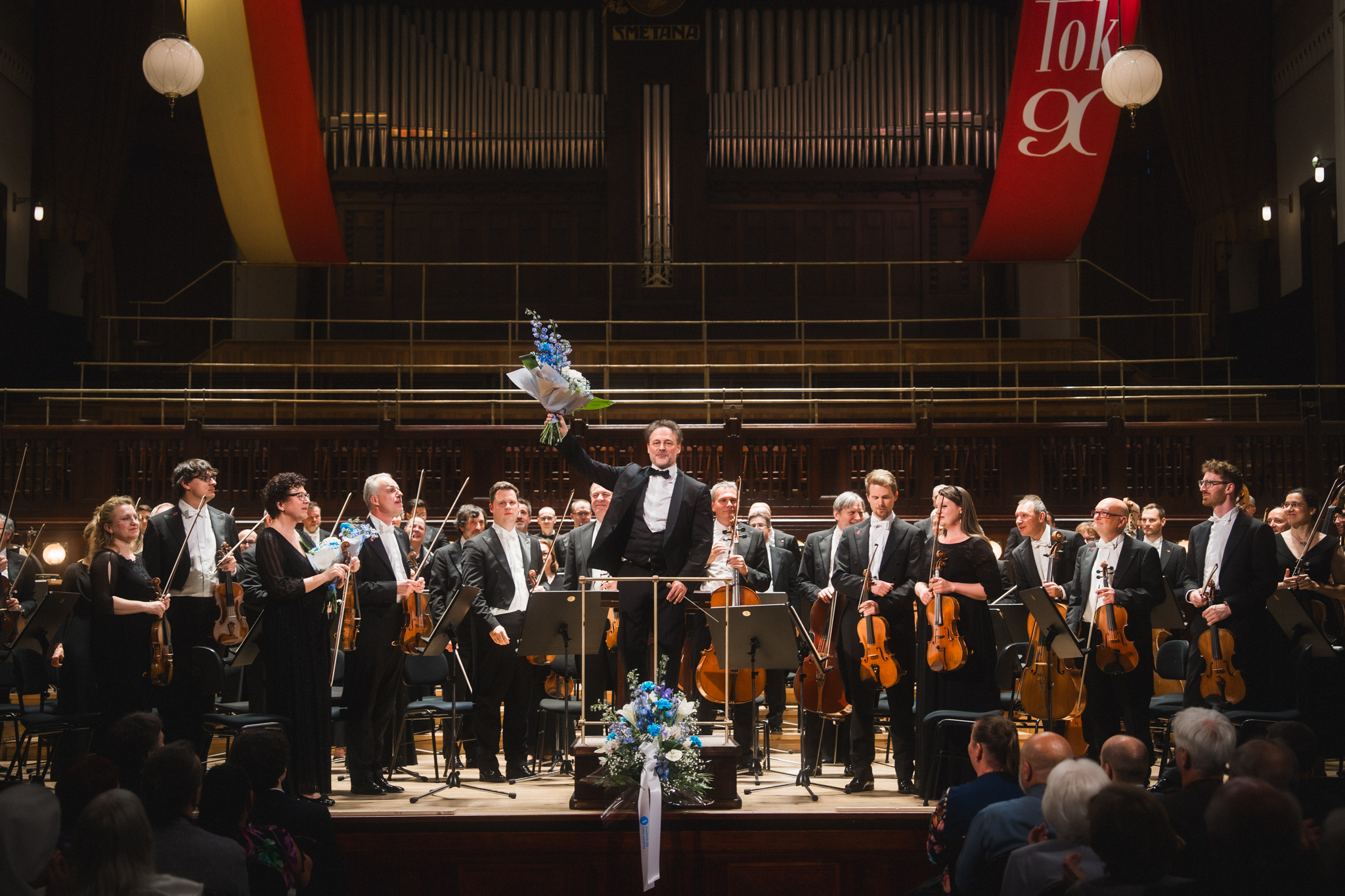 La valse & La mer, 12. června 2025, Obecní dům – Sascha Götzel, Symfonický orchestr hl. m. Prahy FOK (foto Pavla Hartmanová)