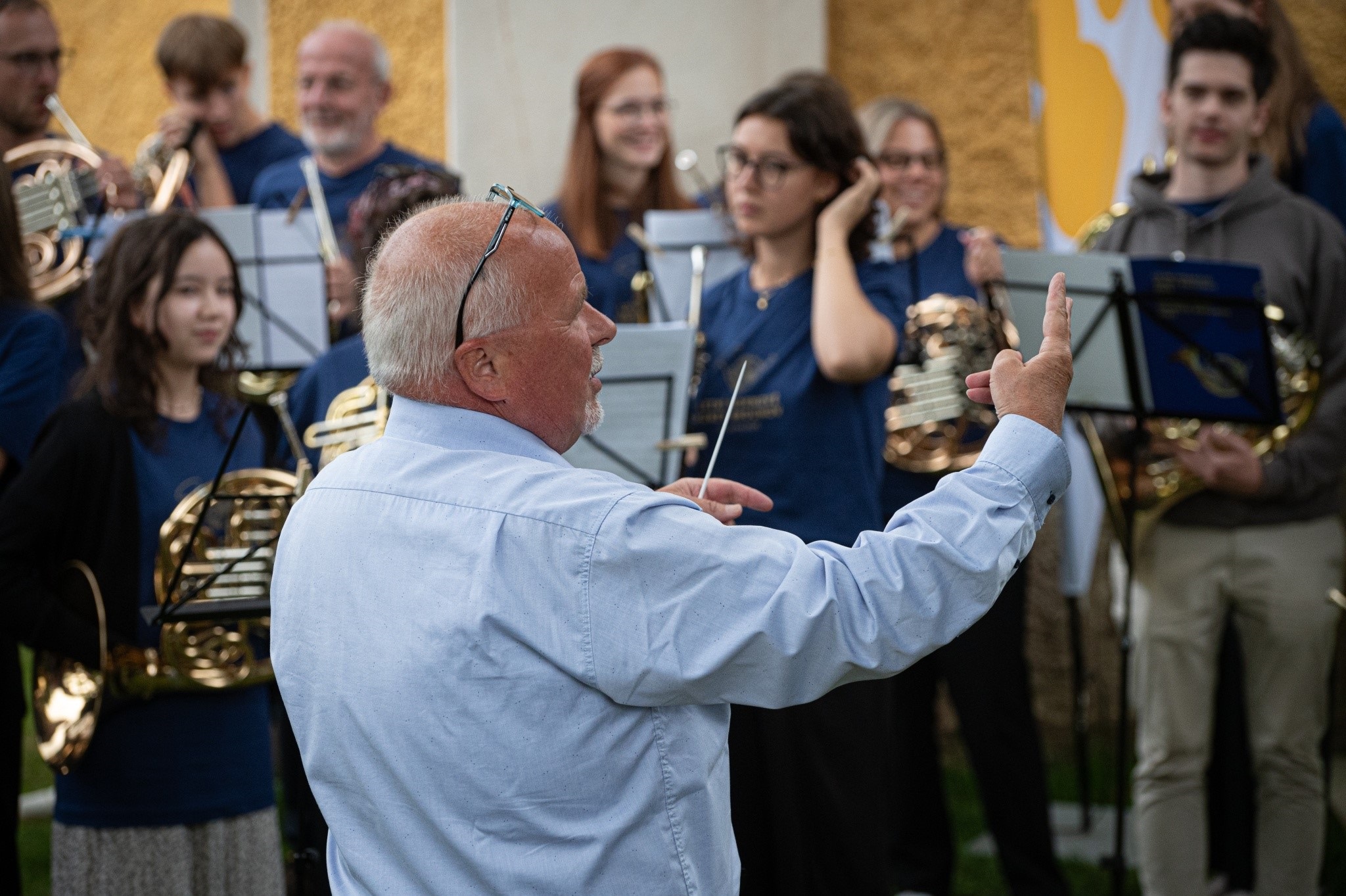 Letní hornové kurzy: Zahajovací koncert, 30. července 2025, Vernéřovice – Jindřich Petráš (foto Michal Sedláček)