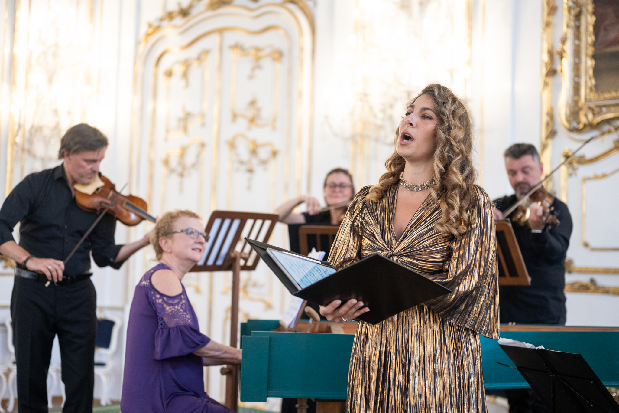Bella Adamova, 14. srpna 2025, Sněmovní sál Arcibiskupský palác, Kroměříž (zdroj Academy Kroměříž, foto Vítek Šmahel)