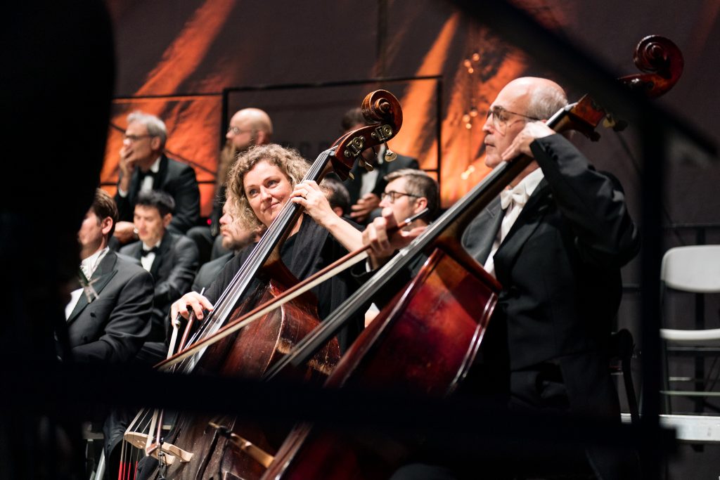 Festival Špilberk: Filharmonie Brno, 24. srpna 2025, Velké nádvoří hradu Špilberk (zdroj Filharmonie Brno, foto Jan Prokopius)