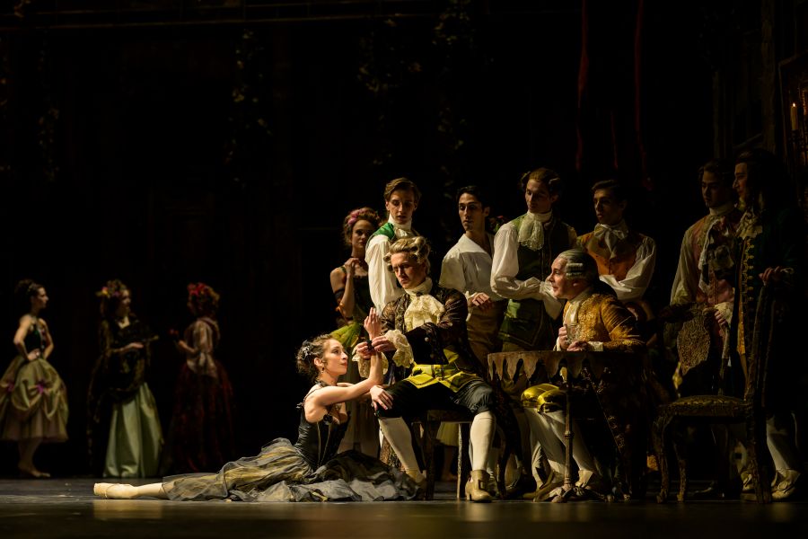 Balet ND – L´Histoire de Manon (Romina Contreras a Marek Svobodník, foto Serghei Gherciu)