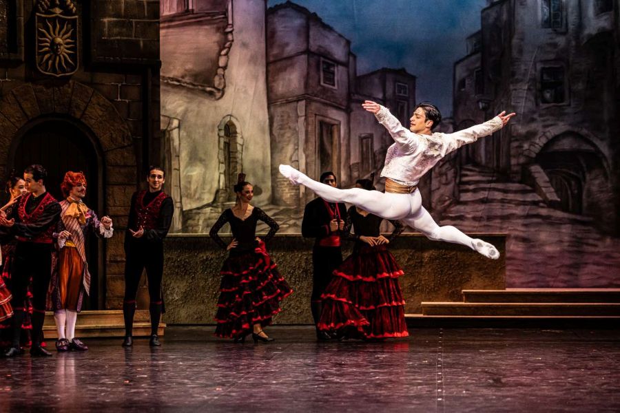 Balet NdB – Don Quijote (Giorgi Potskhishvili, foto Pavel Hejný)
