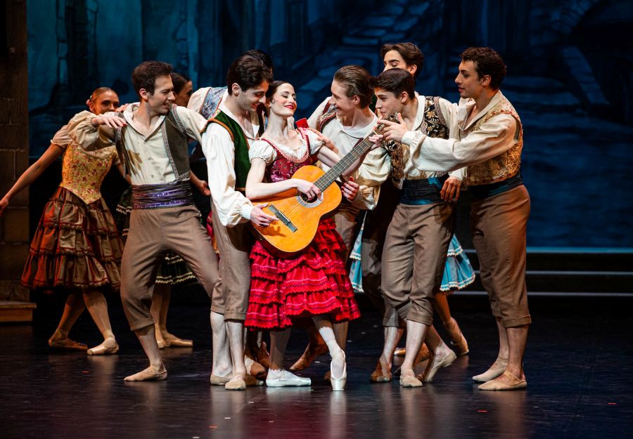 Balet NdB – Don Quijote (foto Kuba Jíra)