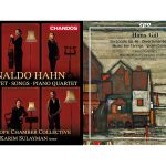 Přebal alba Hahn: Piano Quintet/Piano Quartet/Songs a přebal alba Hans Gál: Music for Chamber Orchestra (zdroj Chandos a Amazon)