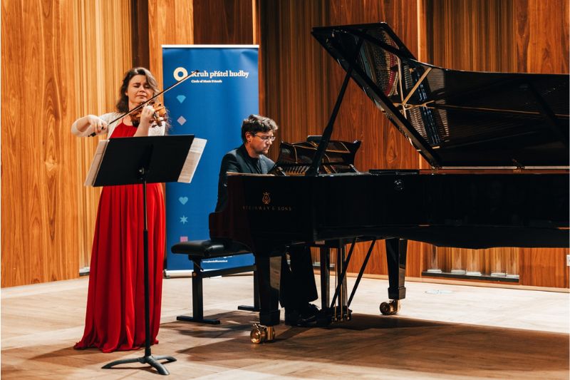 Pavla Tesařová & Miroslav Sekera, 23. dubna 2025, Dům Hudby, Plzeň – Pavla Tesařová a Miroslav Sekera (foto Ondřej Pastor)