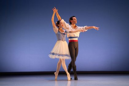 DJKT Balet Gala 2025 (Mami Mołoniewicz a Gaëtan Pires, foto Irena Štěrbová)