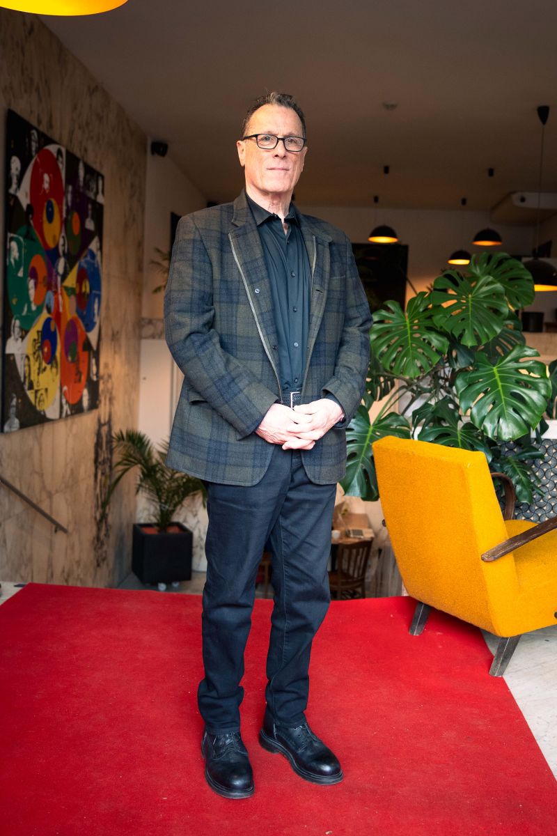 Douglas Rosenberg na Festivalu tanečních filmů v Praze (foto Nina Bumbálková)