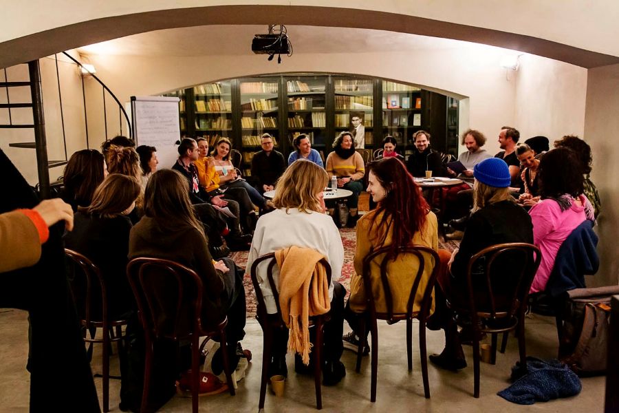 Dramaturgická inventura I. + II. 21. 2. 2025 (foto Markéta Bendová)