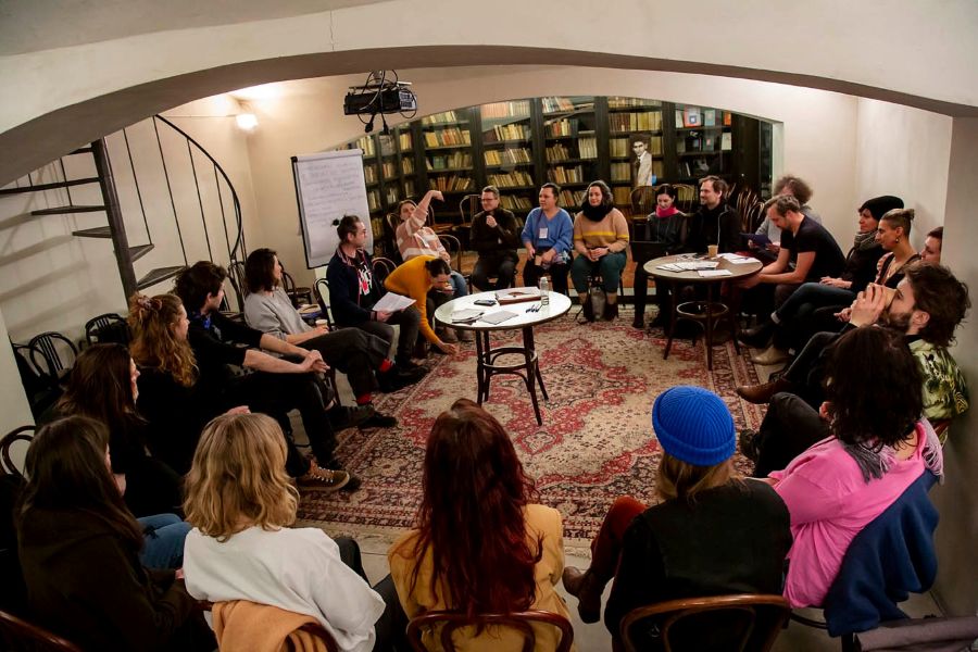 Dramaturgická inventura I. + II. 21. 2. 2025 (foto Markéta Bendová)