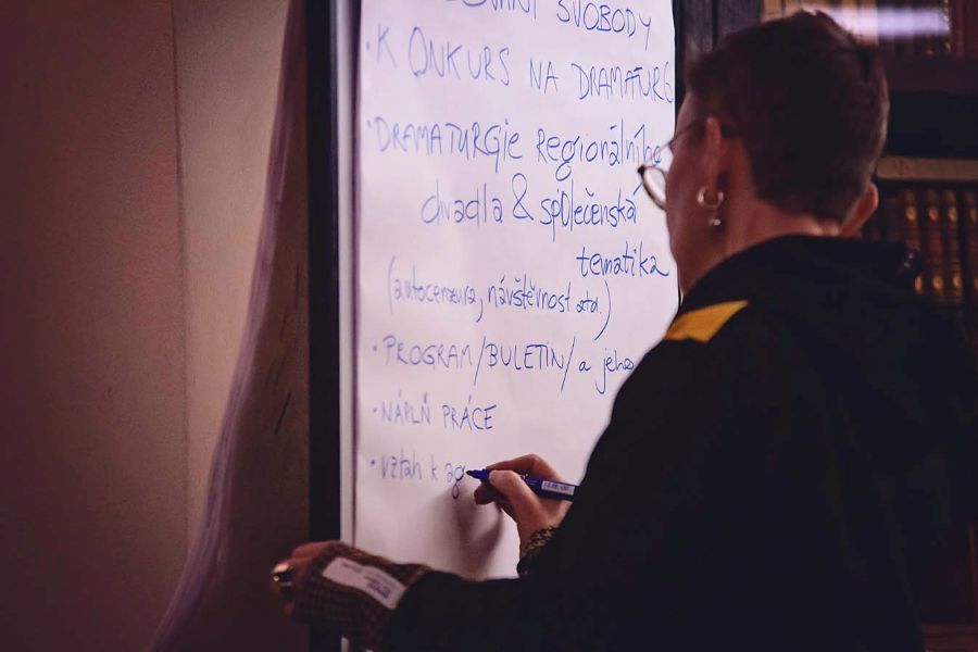 Dramaturgická inventura I. + II. 21. 2. 2025 (foto Markéta Bendová)