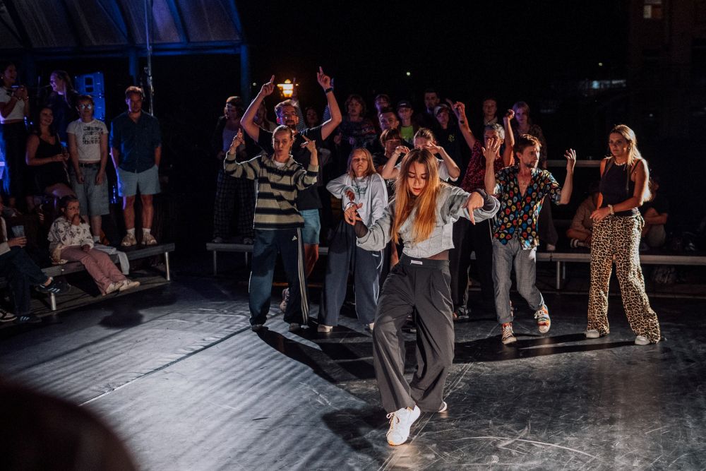 Exhibično battle (foto Marek Jančúch, festival Tanečno 2025)