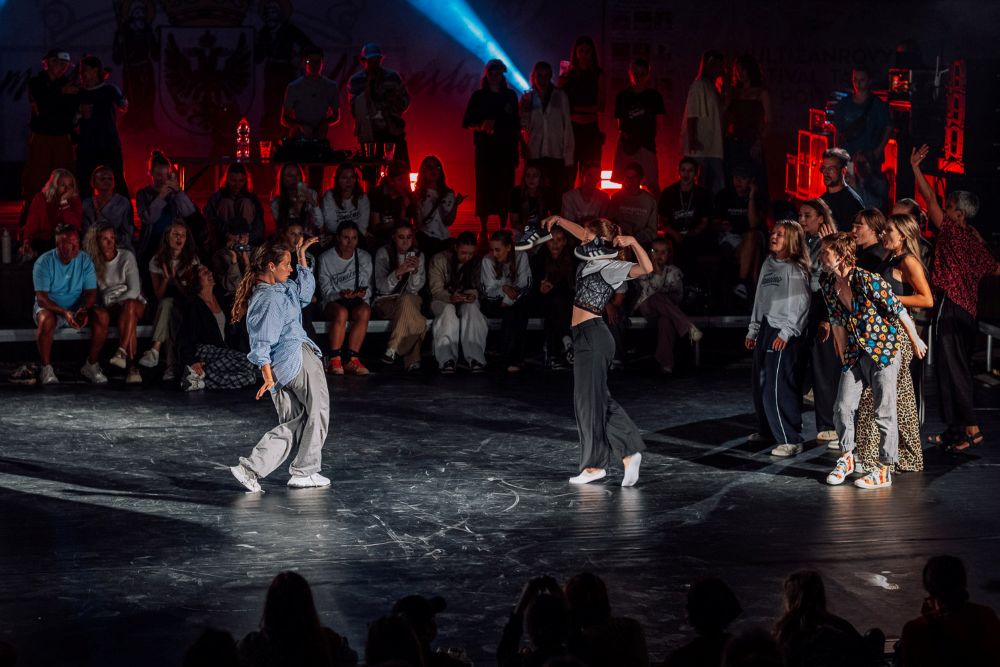 Exhibično battle (foto Marek Jančúch, festival Tanečno 2025)