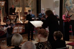 Baroko 2025, Ad solemnitatem, 1. června 2025, Czech Ensemble Baroque Orchestra společně s Silentium! Ensemble pod vedením dirigenta Romana Válka (foto Ivo Zatloukal)