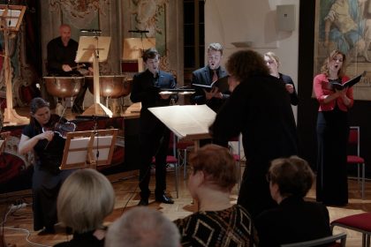 Baroko 2025, Ad solemnitatem, 1. června 2025, Czech Ensemble Baroque Orchestra společně s Silentium! Ensemble pod vedením dirigenta Romana Válka (foto Ivo Zatloukal)