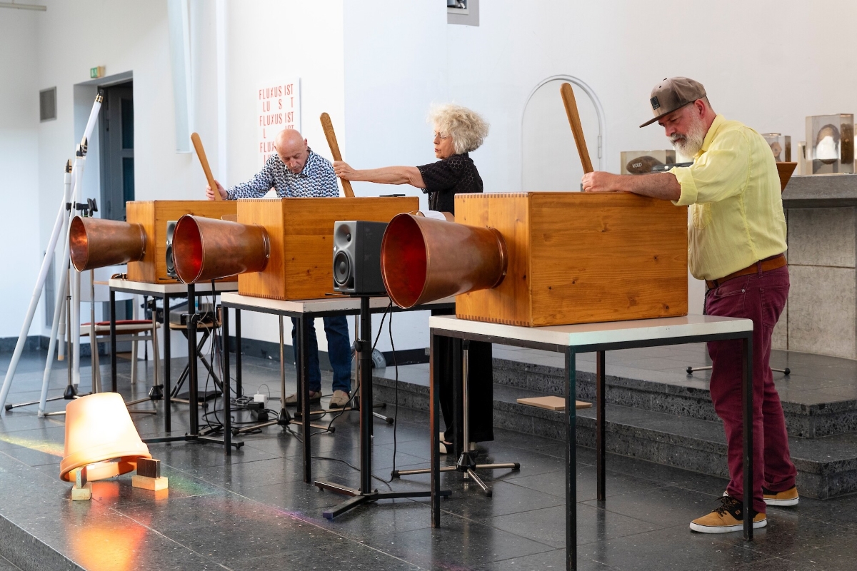 Werner Durand, Anna Clementi, Luciano Chessa (zdroj Atrium Žižkov)