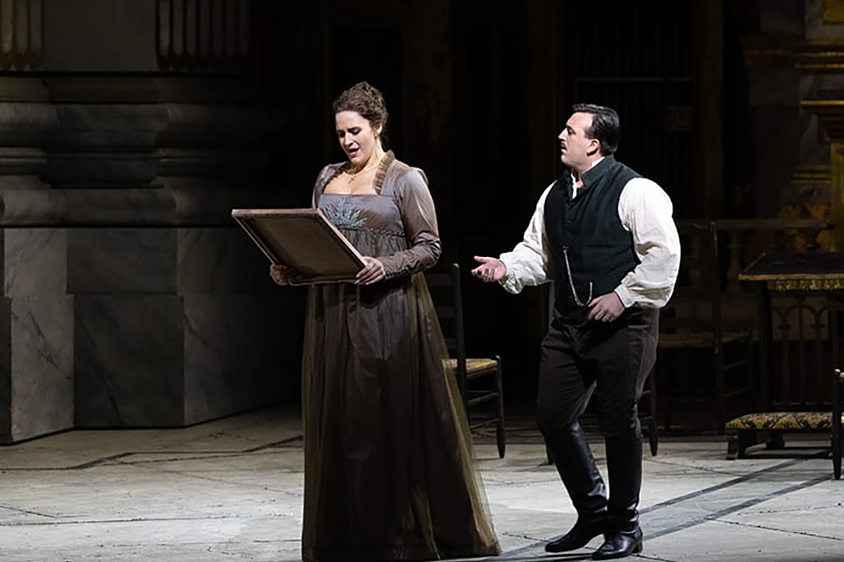 Giacomo Puccini: Tosca – Lise Davidsen, Freddie De Tommaso, Metropolitní opera New York (zdroj Metropolitní opera New York)
