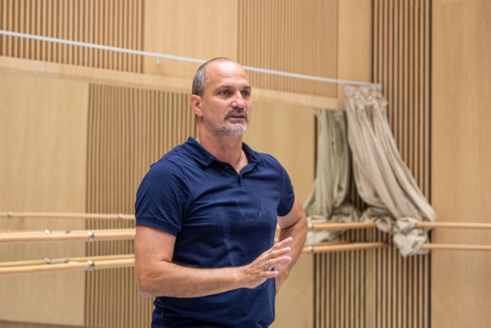 Jiří Bubeníček pracoval s účastníky masterclassů také (foto Anna Rasmussen)