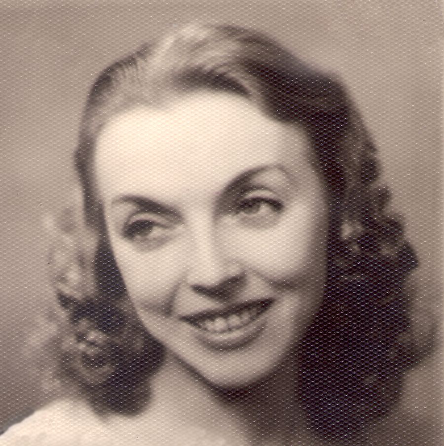 Jiřína Šlezingrová v mládí (foto archiv ND Brno)