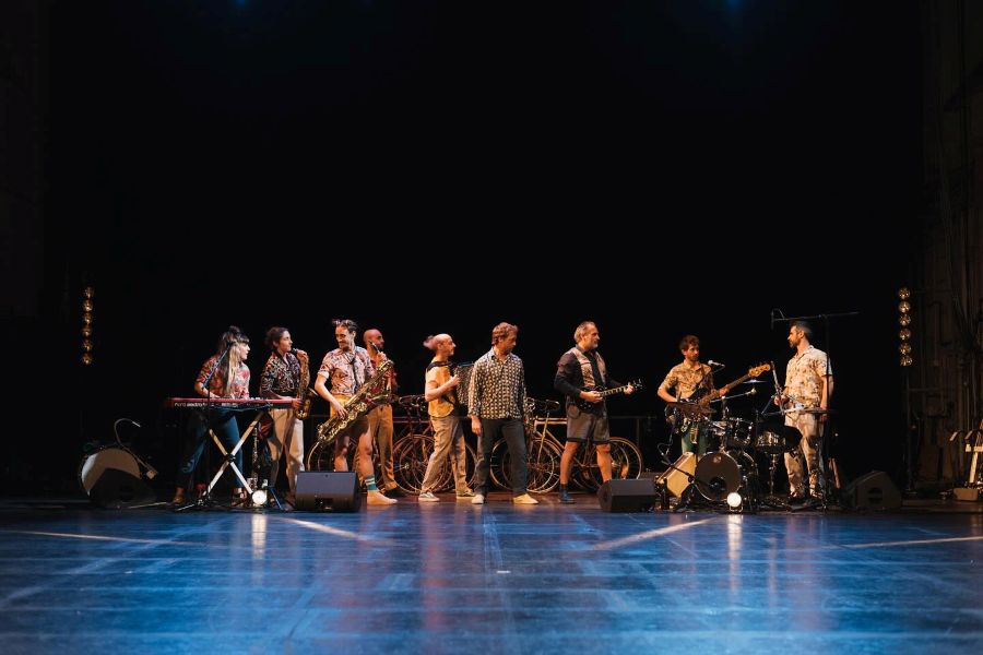 La Bande à Tyrex na Jatkách78 (foto Karolina Malá)