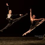 Madoka Sugai a Razmik Marukyan v pas de deux z Dona Quijota (Midsummer Ballet Gala 2025, foto Serghei Gherciu)