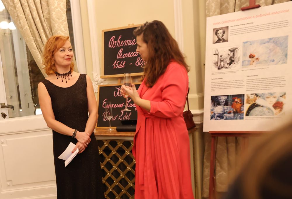 Marika Mikanová po premiéře Sněhové královny (foto Kristýna Housková)