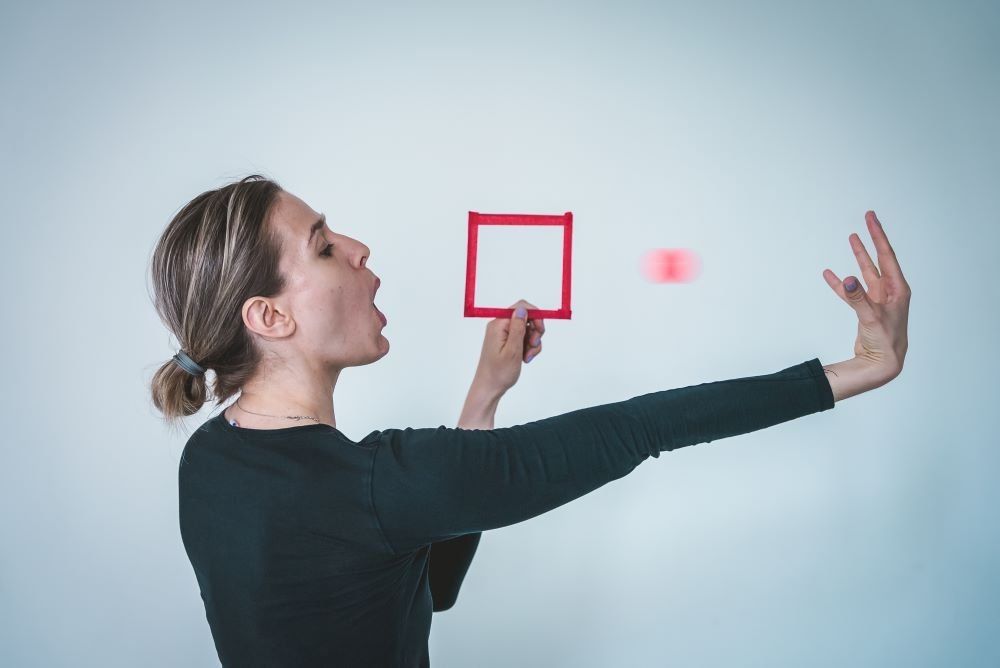 Michaela Stará zkouší Od vedle! (foto archiv choreografky)