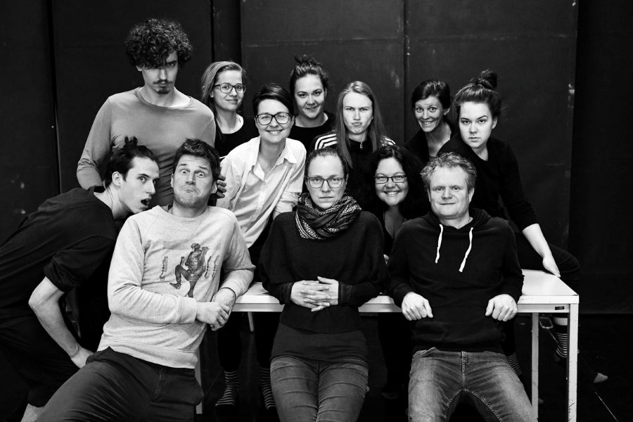 Na workshopu Miřenky Čechové na HAMU (foto Michal Hančovský)