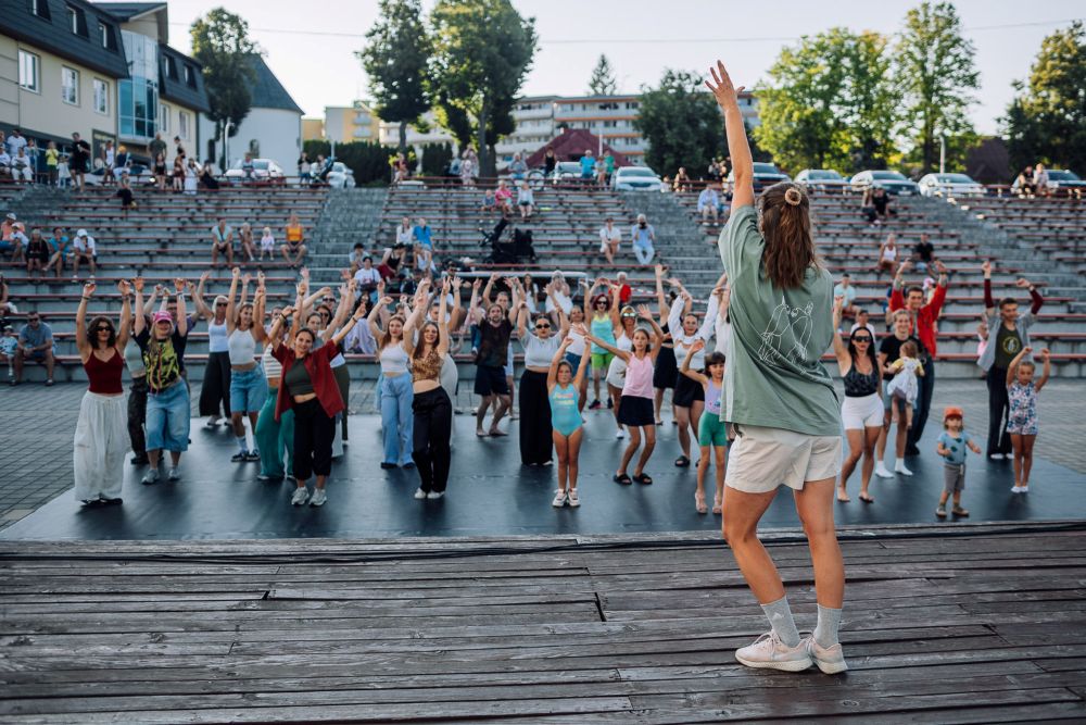 Najlepší workshop na svete – organizačno team (foto Marek Jančúch, festival Tanečno 2025)