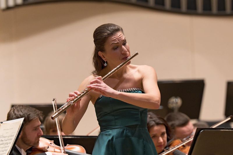 Slovenská filharmónia: Webern Mozart Stravinskij, 14. března 2025, Koncertná sieň Slovenské filharmónie – Simona Pingitzer (foto Ján Lukáš)