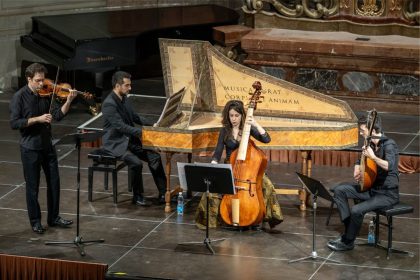 Ensemble Castelkorn & Biber, 11. března 2025, Kostel sv. Šimona a Judy, Praha 1 – Ensemble Castelkorn (foto Petr Dyrc)
