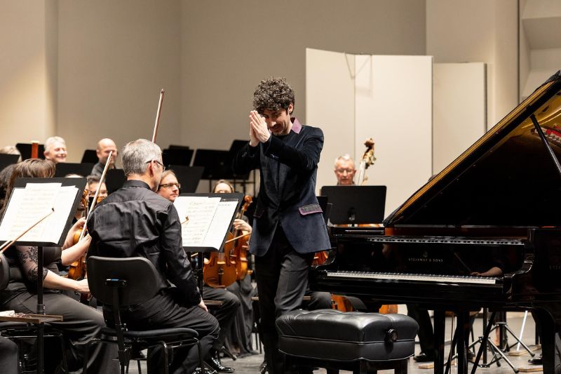 Federico Colli & Camerata Janáček, 7. dubna 2025, sál Vesmír, Ostrava – Federico Colli (zdroj Janáčkova filharmonie Ostrava)