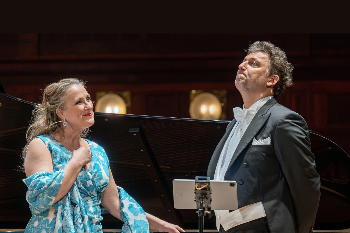 Diana Damrau, Jonas Kaufmann (foto Petr Dyrc)