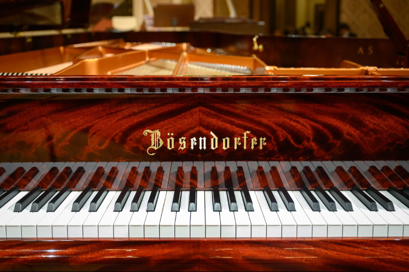 Klavír Andráse Shiffa Bösendorfer (foto Petra Hajská)
