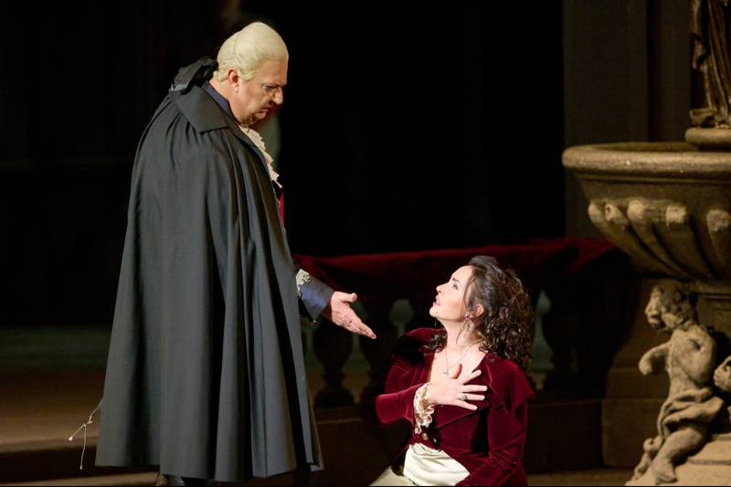 Dan Paul Dumitrescu v roli barona Scarpia (zdroj: Vídeňská státní opera)