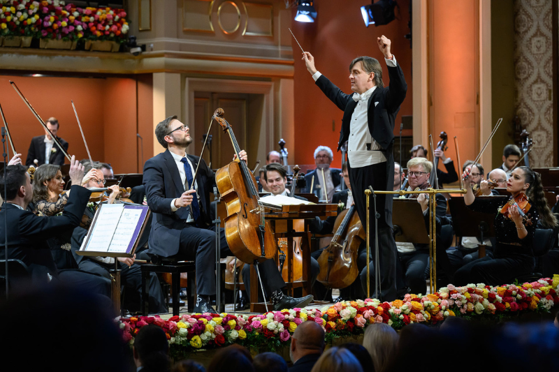Novoroční koncert České filharmonie, 2025, Tomáš Netopil (foto Petra Hajská)
