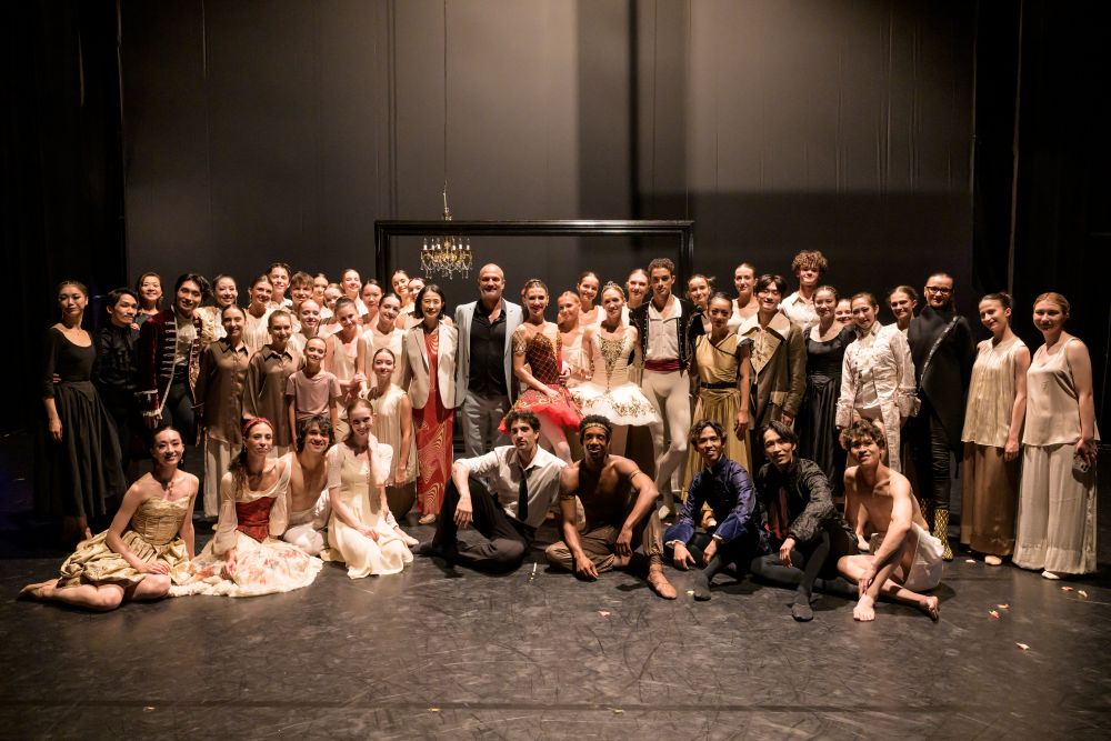Po Bubeníček International Ballet Gala v zákulisí (foto Serghei Gherciu)