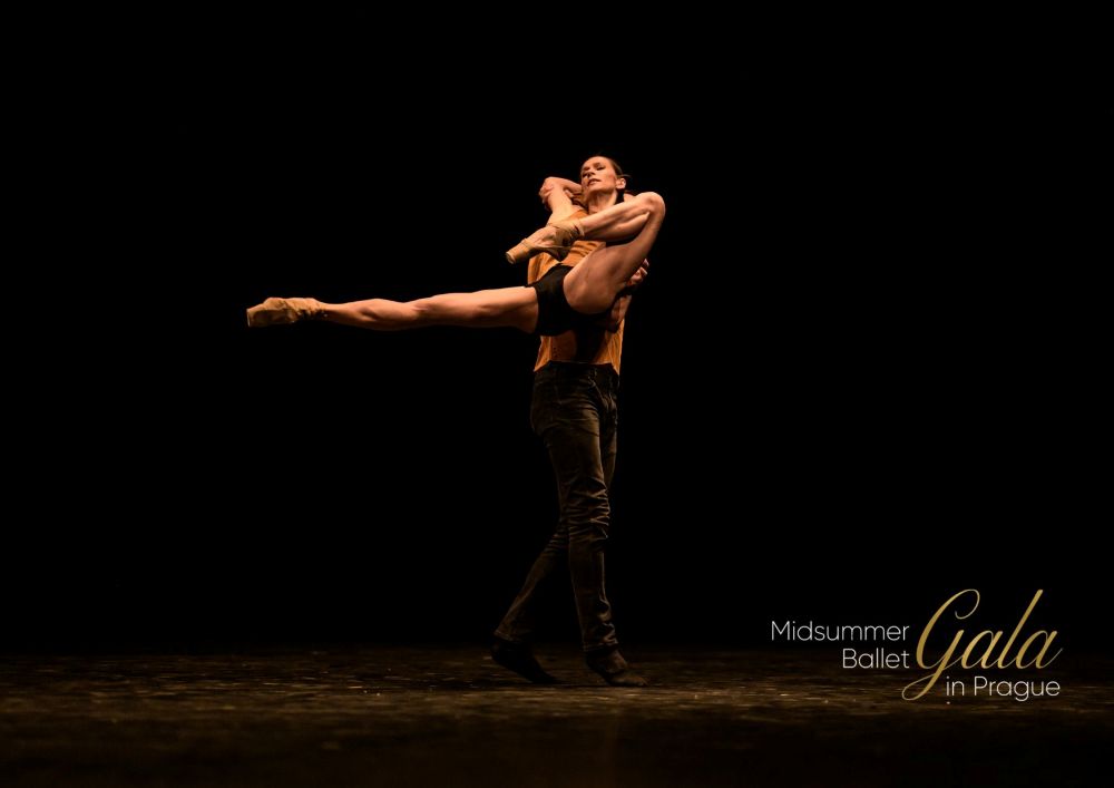 Polina Semionova a Dmitry Semionov v Face My Fears (Midsummer Ballet Gala 2025, foto Serghei Gherciu)