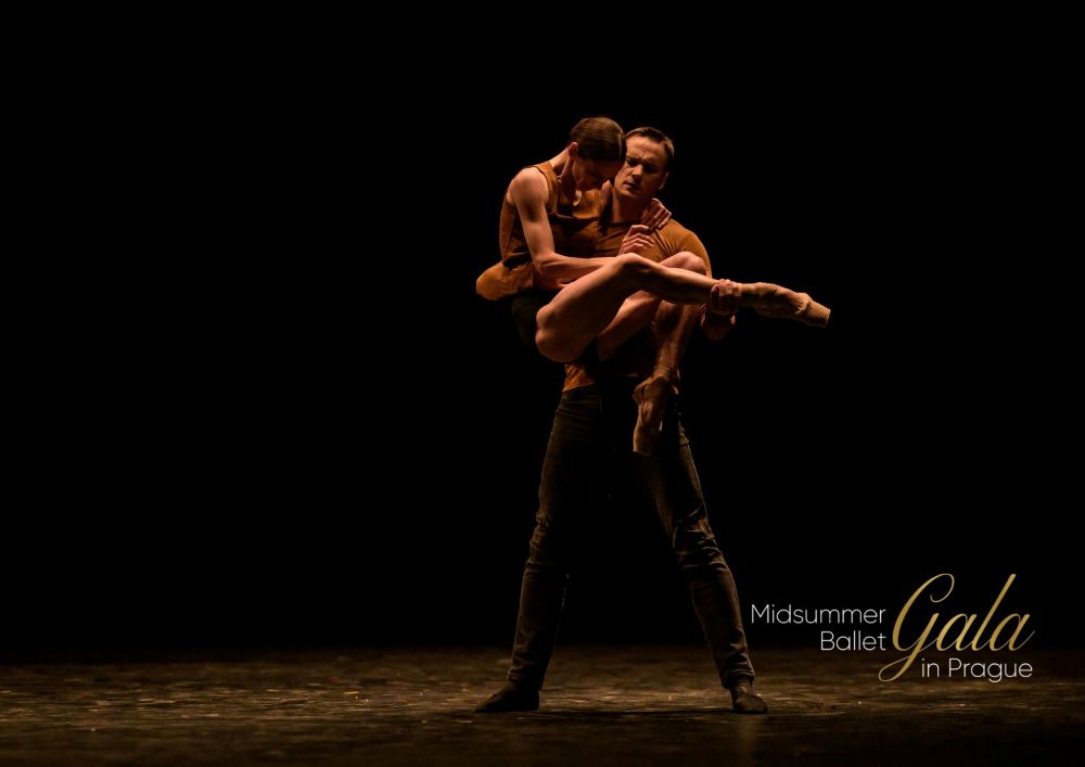 Polina Semionova a Dmitry Semionov v Face My Fears (Midsummer Ballet Gala 2025, foto Serghei Gherciu)