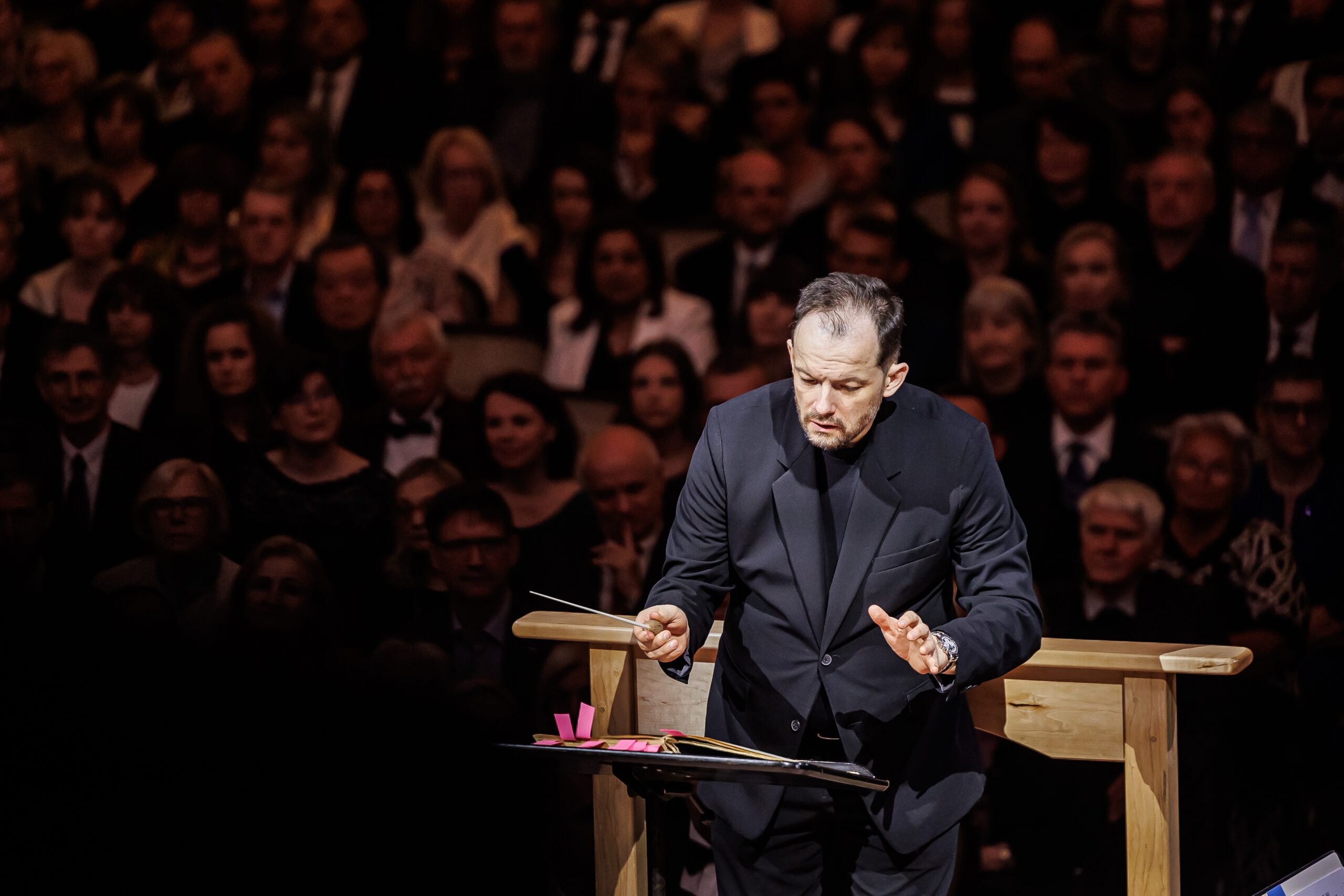 Pražské jaro 2025: Andris Nelsons, 14. dubna 2025, Obecní dům, Praha (zdroj Pražské jaro, foto Michal Fanta)