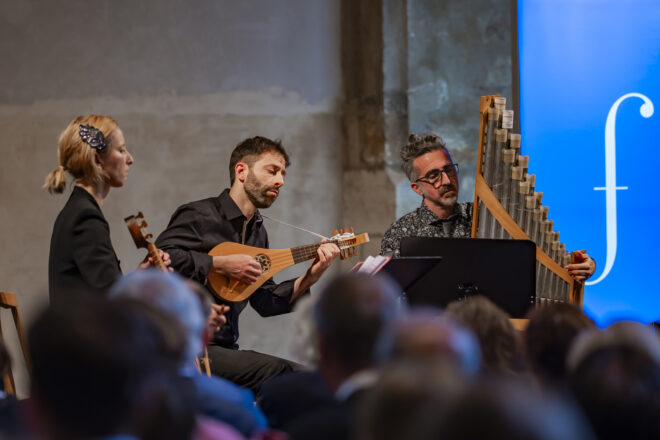 Pražské jaro: La dolce vista, 17. května 2025, Anežský klášter, Praha – Sollazzo Ensemble (foto Václav Hodina)