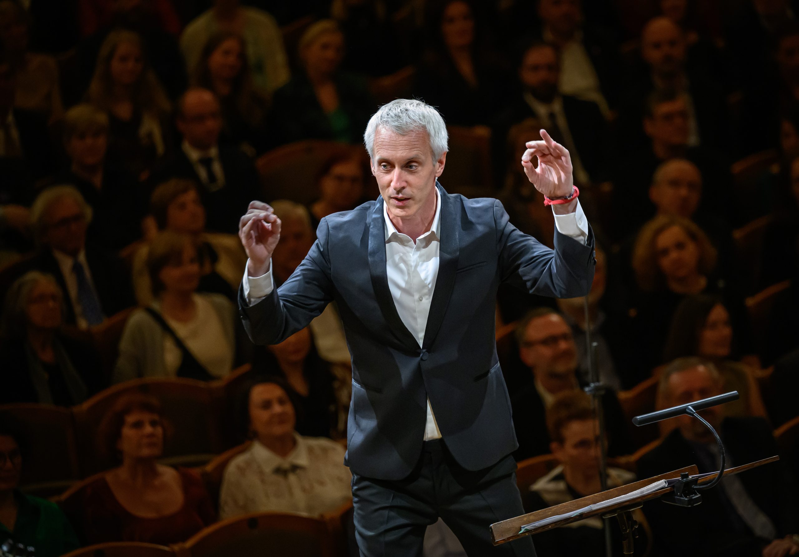 Pražské jaro: Fragmenty lásky, 26. května 2025, Rudolfinum, Dvořákova síň – Sébastien Daucé (foto Petra Hajská)