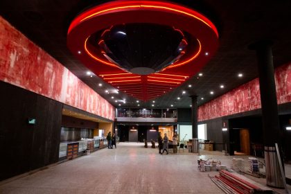 Prezentace prostoru Galaxie (foto Milan Chrdle)
