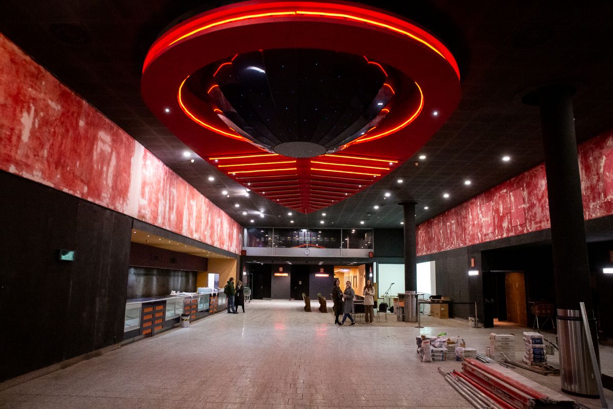 Prezentace prostoru Galaxie (foto Milan Chrdle)