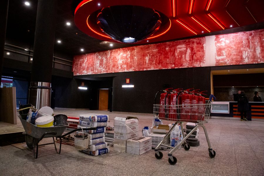 Prezentace prostoru Galaxie (foto Milan Chrdle)