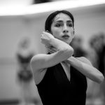 Romina Contreras na zkoušce baletu Šeherezáda (foto Serghei Gherciu)