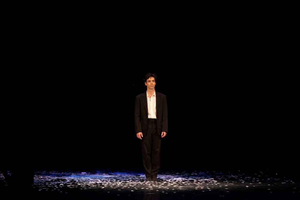 Sergio Méndez Romeo v Sólu pro tři (foto z derniéry Tereza Hrubá)