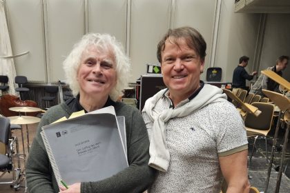 Sir Simon Rattle, Aleš Briscein (zdroj Aleš Briscein)