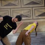 Tanec v galerii – A Fancy (Katarína Brestovanská a Viktor Černický, foto Julie Stehnová)