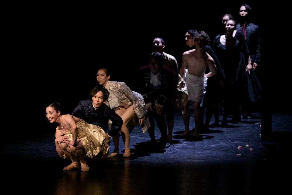 Tokyo City Ballet v L’heure bleue Jiřího Bubeníčka (foto Serghei Gherciu)